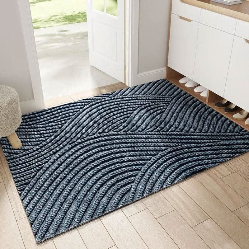 Sand-trapping doormat with a raised open structure at a doorway - product photo 4