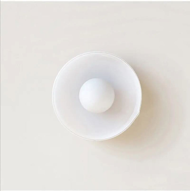 Scandinavian clear glass ceiling pendant lamp with a warm glow - product photo 7