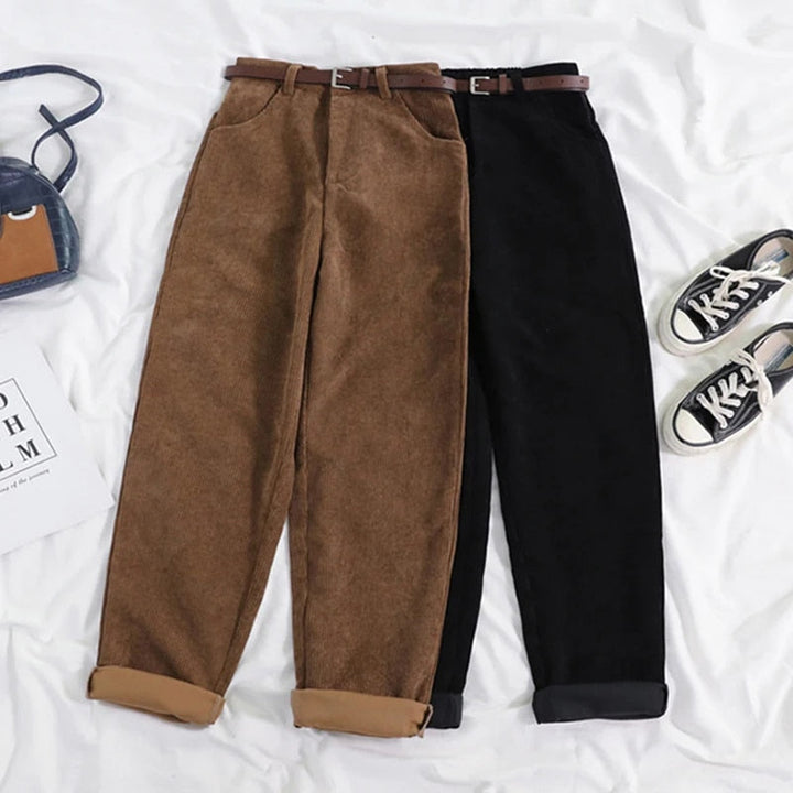 Elara | Women’s Classic Corduroy Comfort Trousers