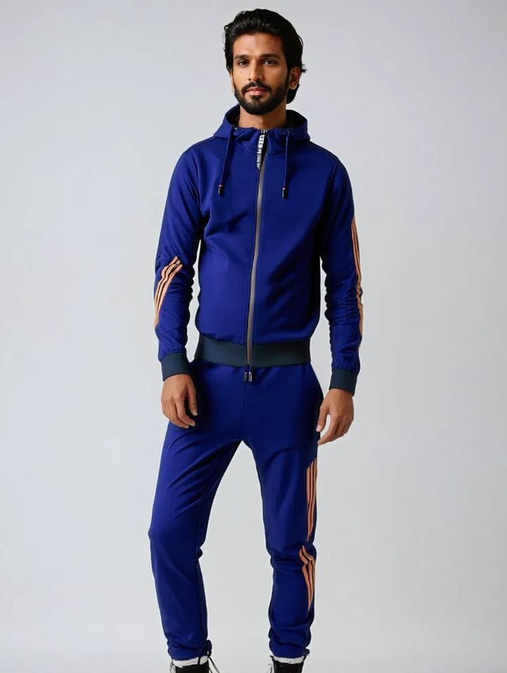 Ryder | Men’s Sporty Zip Jacket And Jogger Activewear Set