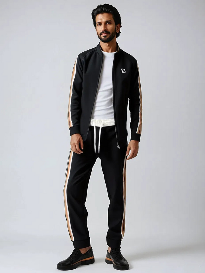 Ryan | Premium Striped Two-Piece Men’s Sport Tracksuit Set