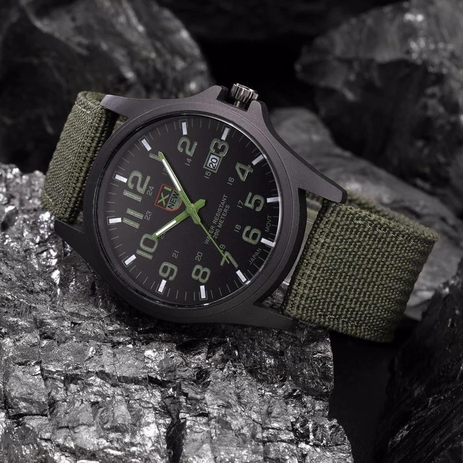 Shockproof tactical watch with a rugged case - product photo 2
