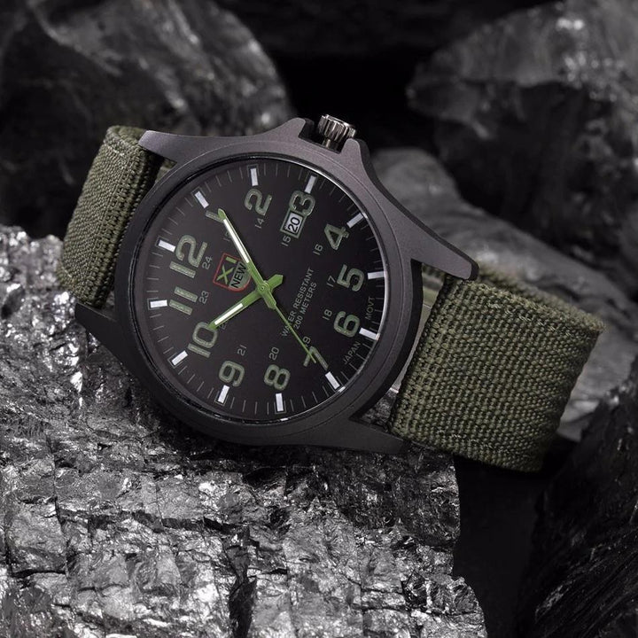 Shockproof tactical watch with a rugged case - product photo 2