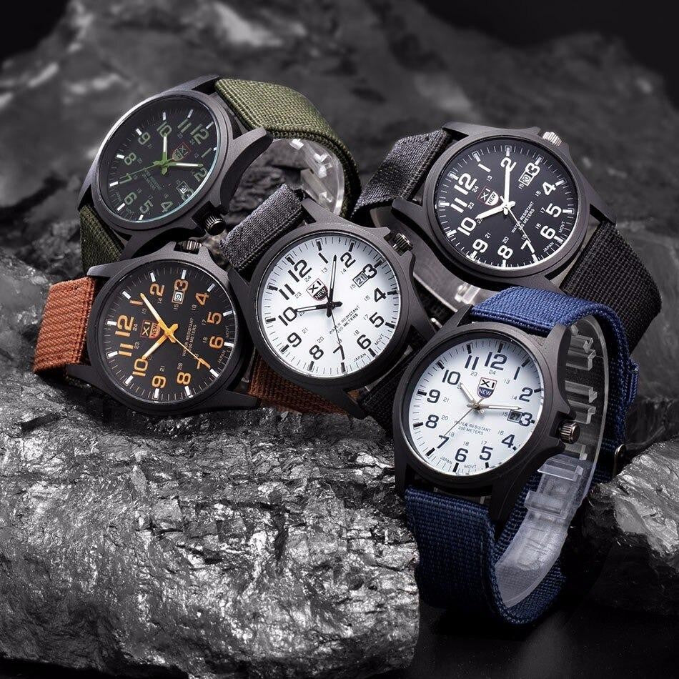 Shockproof tactical watch with a rugged case - product photo 3