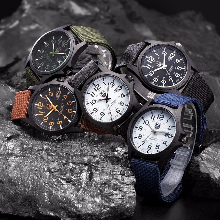 Shockproof tactical watch with a rugged case - product photo 3