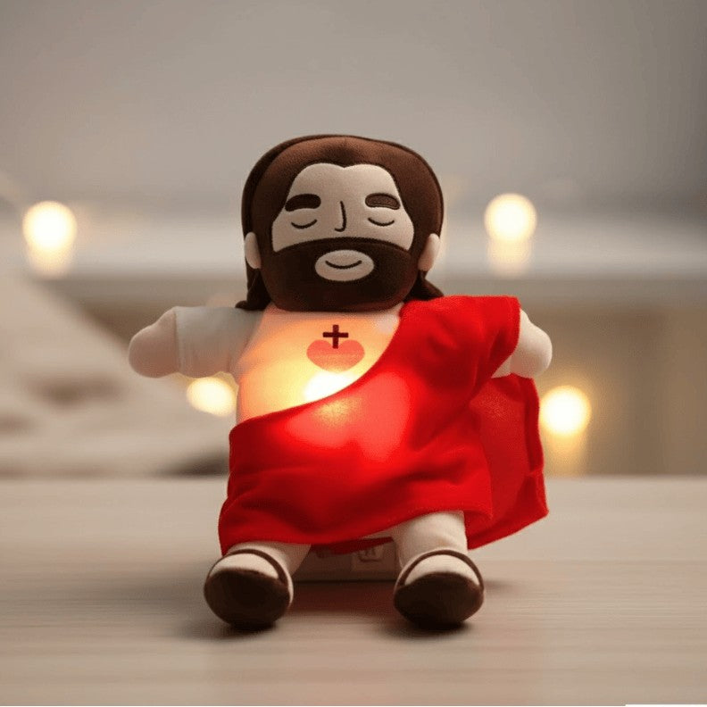 Soft plush comfort companion with a gentle breathing motion - product photo 1