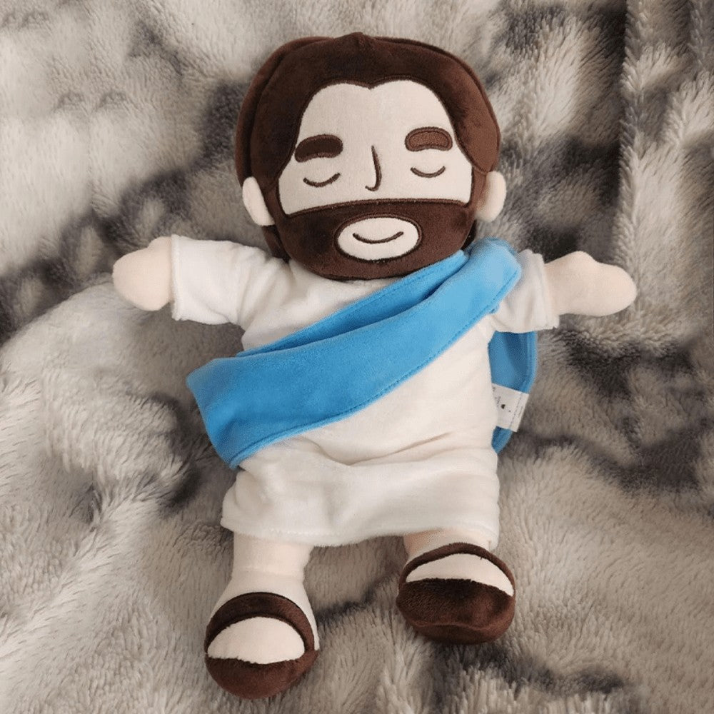 Soft plush comfort companion with a gentle breathing motion - product photo 2