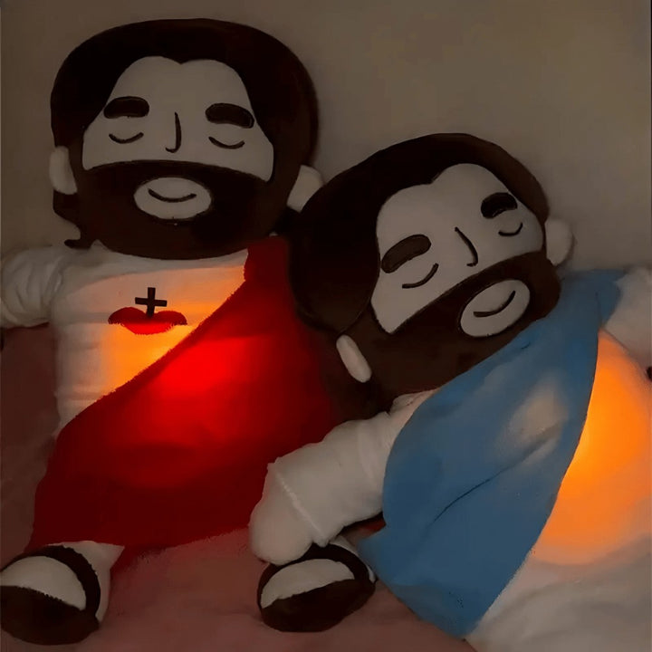 Soft plush comfort companion with a gentle breathing motion - product photo 3