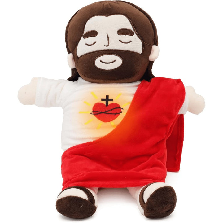 Soft plush comfort companion with a gentle breathing motion - product photo 4