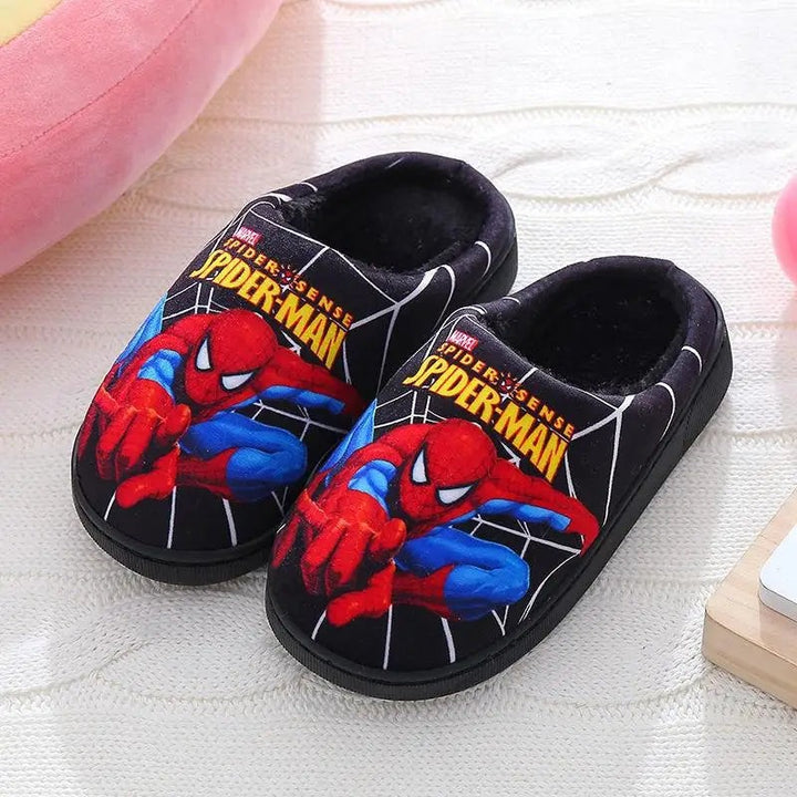 Soft cotton kids' indoor slippers - product photo 12