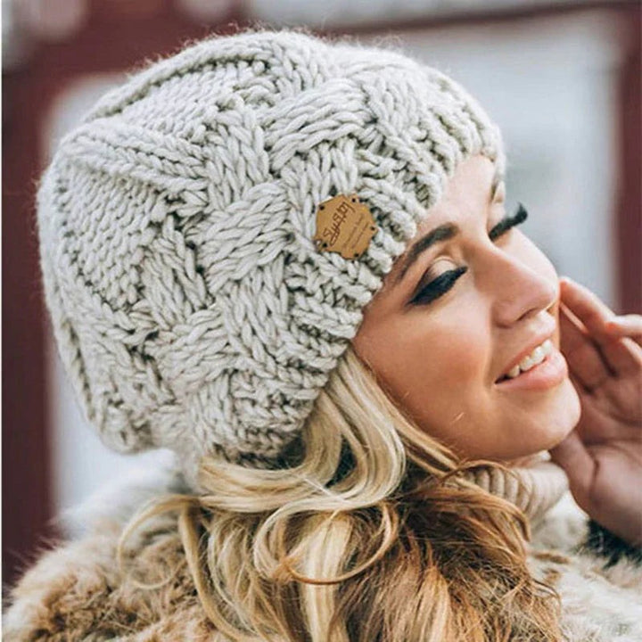 Soft knitted beanie - product photo 1