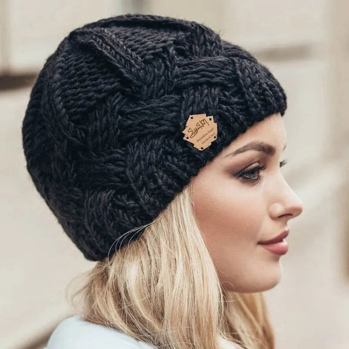 Soft knitted beanie - product photo 2