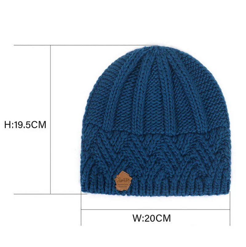 Soft knitted beanie - product photo 5
