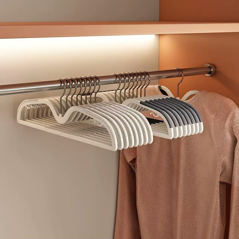 Slim non-slip hangers with rotating hooks - product photo 1