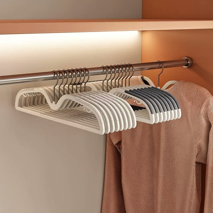 Slim non-slip hangers with rotating hooks - product photo 1
