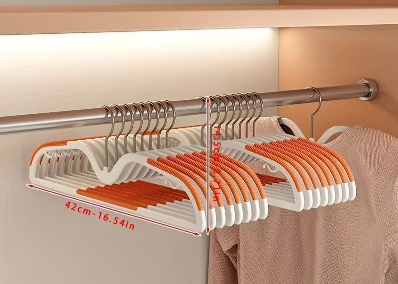 Slim non-slip hangers with rotating hooks - product photo 7