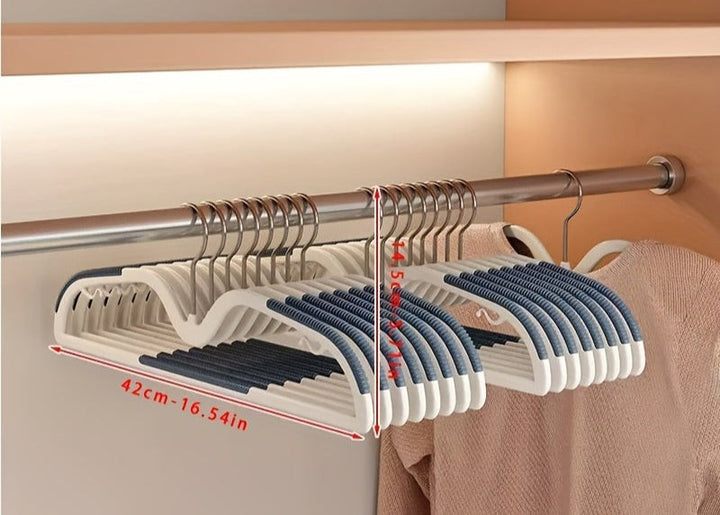 Slim non-slip hangers with rotating hooks - product photo 9
