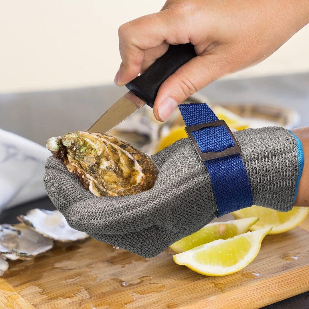 Stainless steel mesh cut-resistant glove - product photo 2