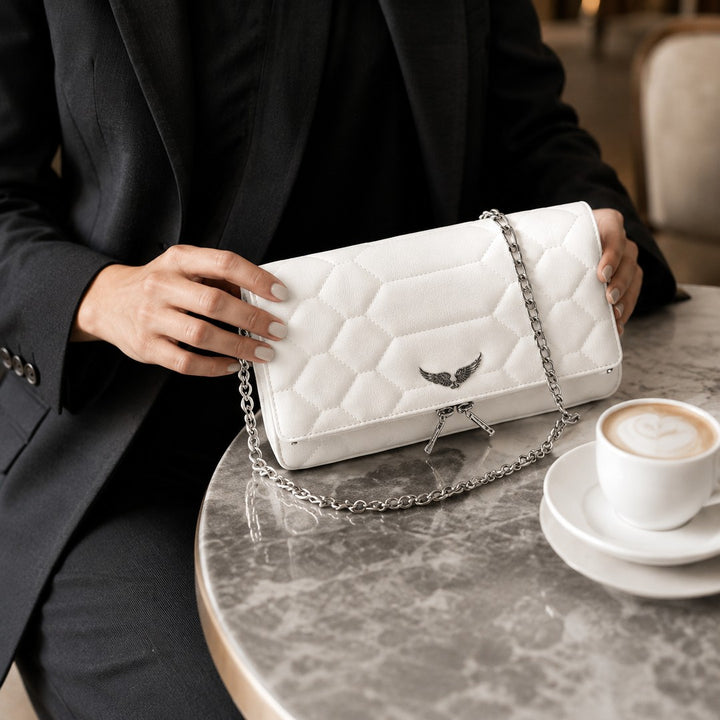 Structured evening clutch - product photo 10