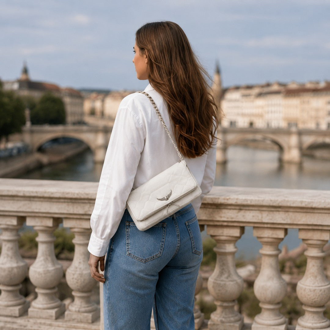 Structured evening clutch - product photo 12