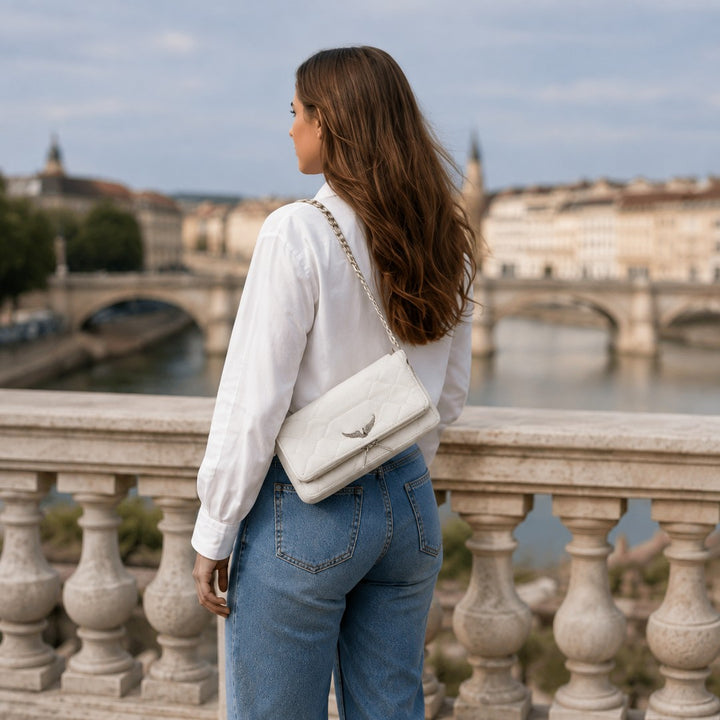Structured evening clutch - product photo 12