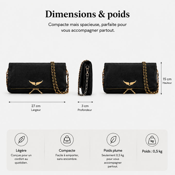Structured evening clutch - product photo 8