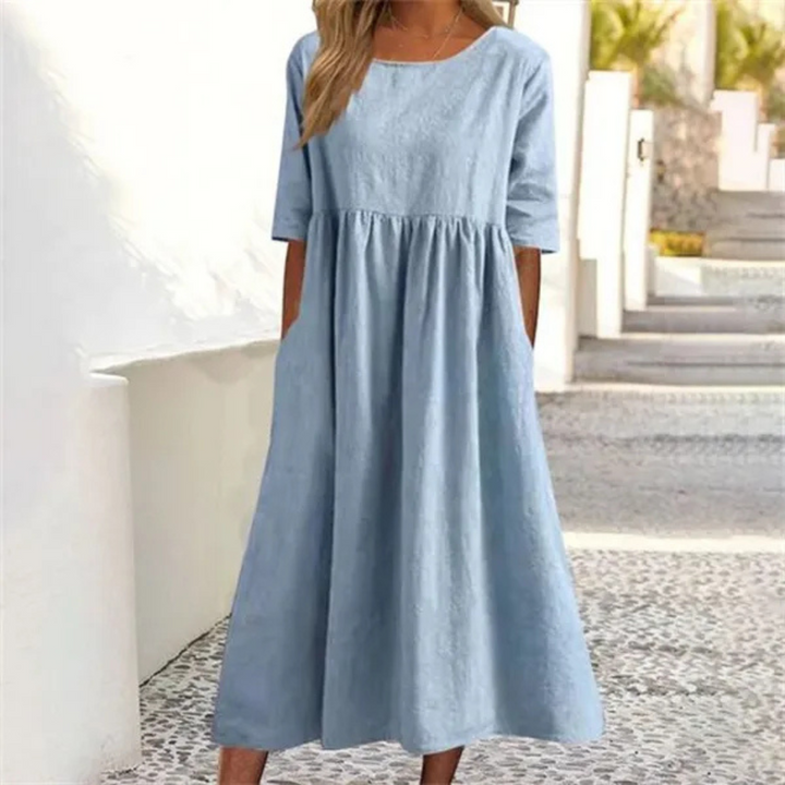 Amelia | Women’s Relaxed-Fit Summer Midi Dress