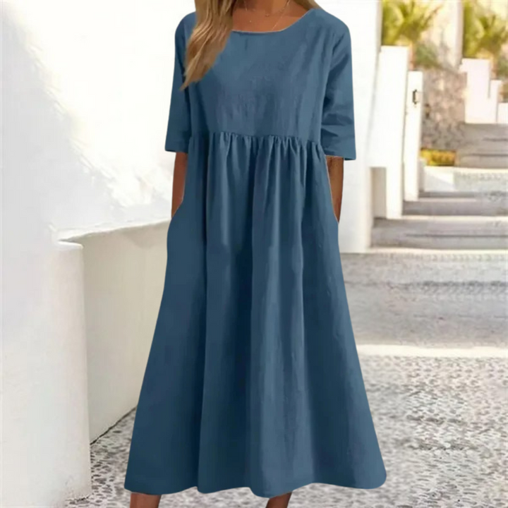 Amelia | Women’s Relaxed-Fit Summer Midi Dress