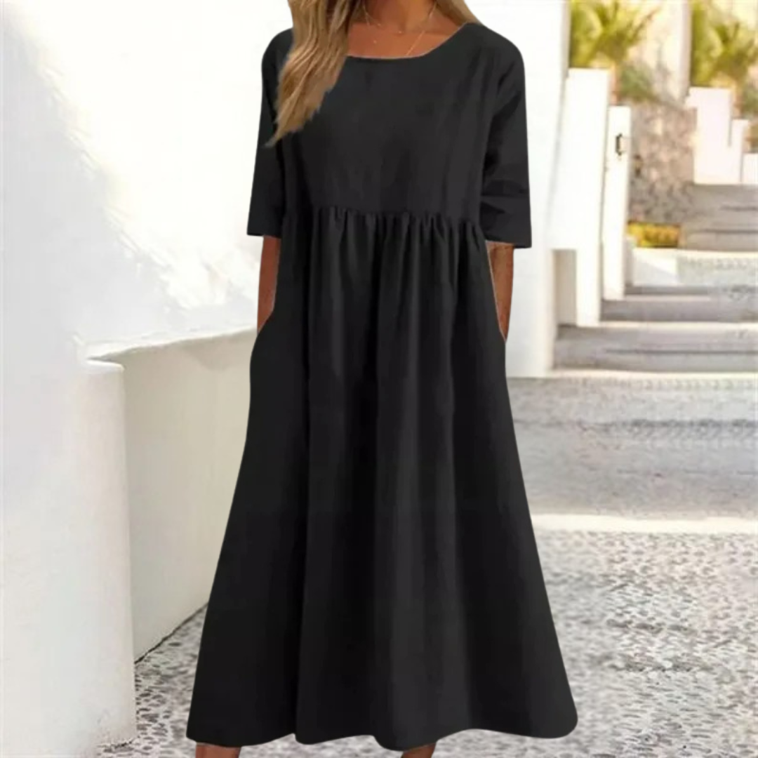Amelia | Women’s Relaxed-Fit Summer Midi Dress
