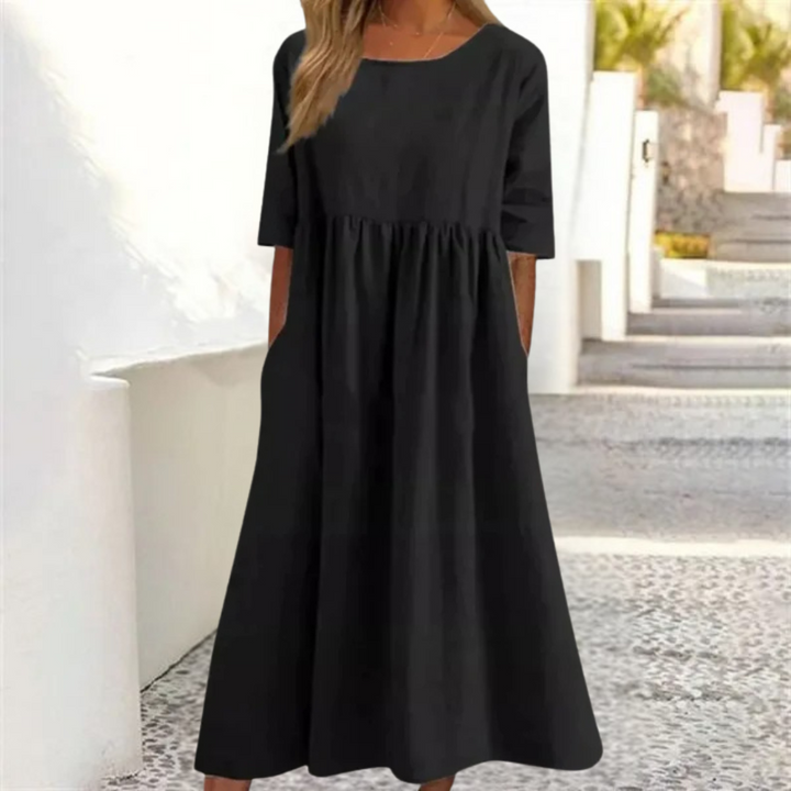 Amelia | Women’s Relaxed-Fit Summer Midi Dress
