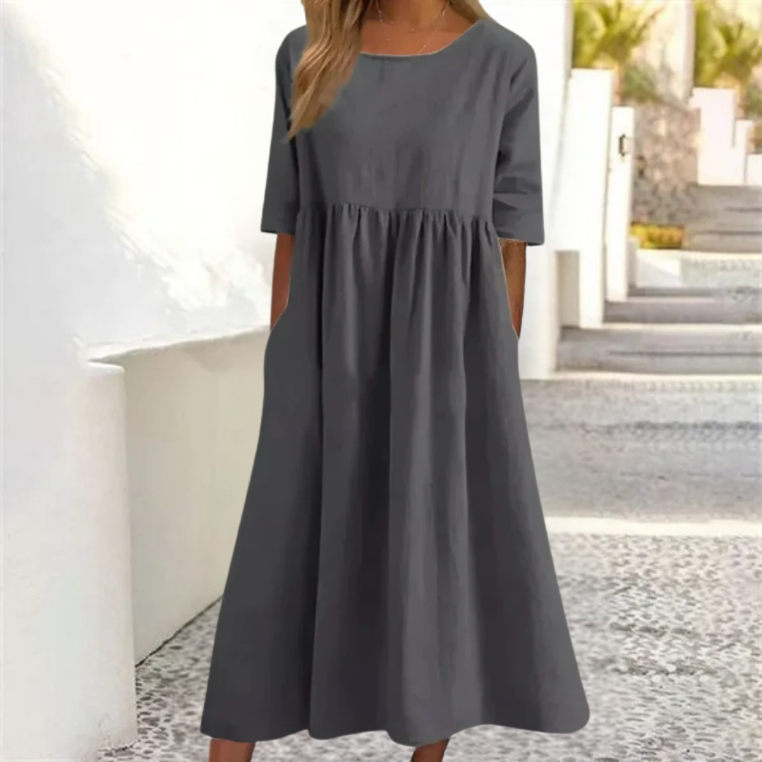 Amelia | Women’s Relaxed-Fit Summer Midi Dress