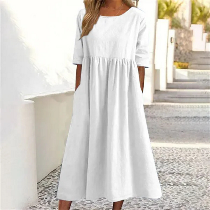 Amelia | Women’s Relaxed-Fit Summer Midi Dress