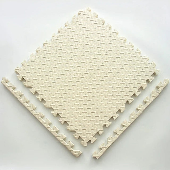 Thick padded baby play mat on a floor - product photo 13