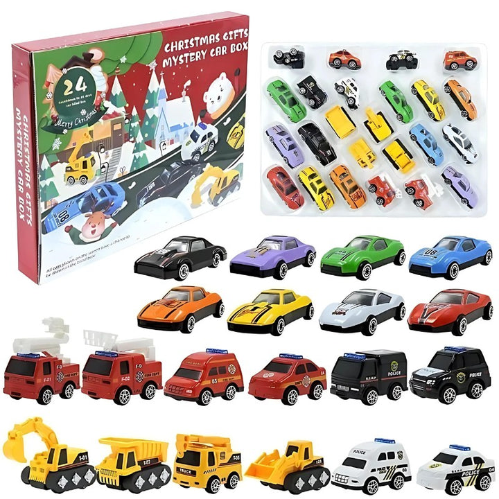 Toy advent calendar with twenty-four doors - product photo 3