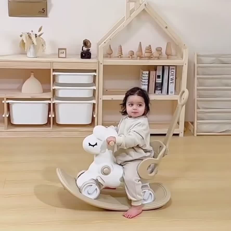 Two-in-one rocking horse and balance bike - product photo 11