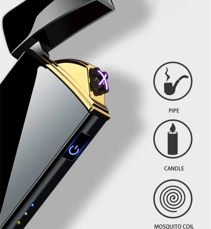 USB rechargeable dual-arc plasma lighter - product photo 2