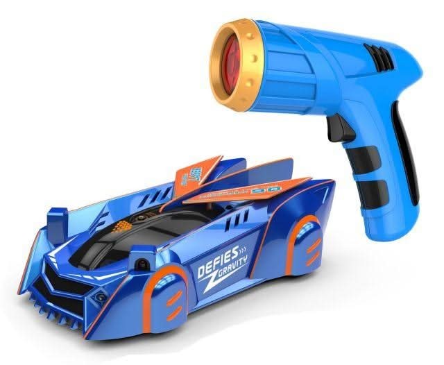 Remote control car driving up a smooth wall - product photo 8