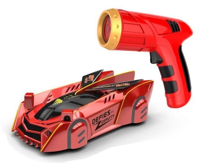 Remote control car driving up a smooth wall - product photo 9