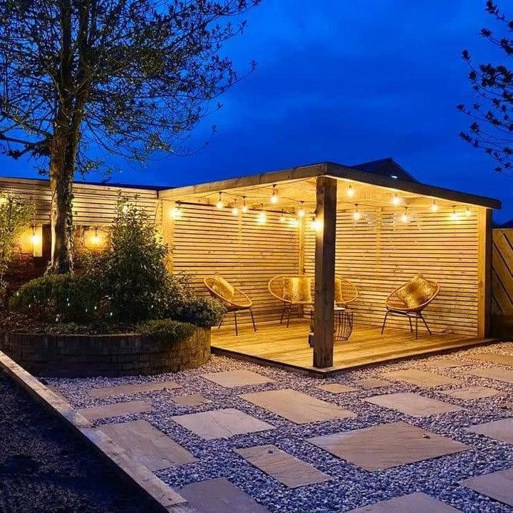 Waterproof LED string lights outdoors - product photo 1
