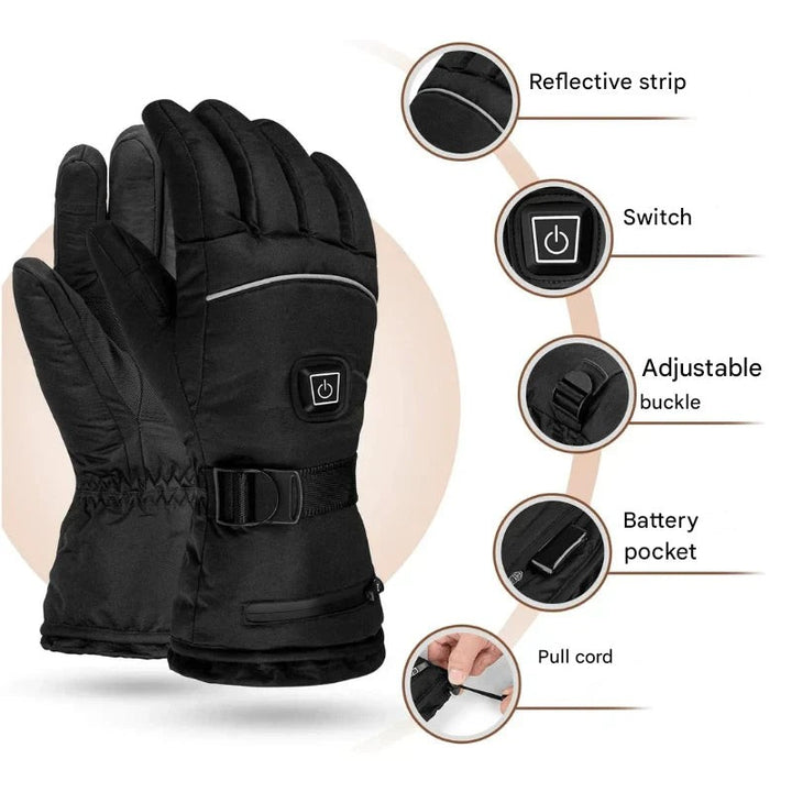 Waterproof electrically heated gloves - product photo 7