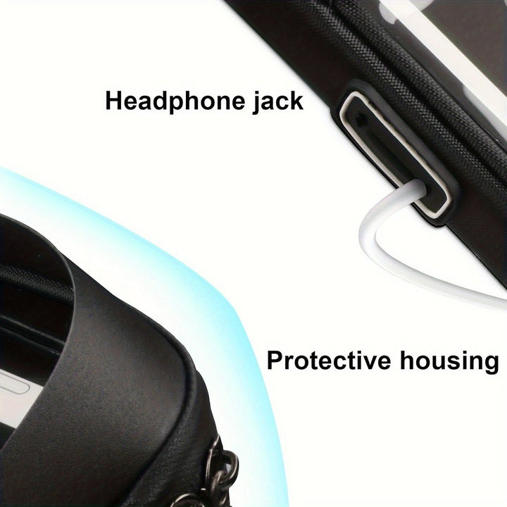 Waterproof handlebar phone holder with a clear front - product photo 9