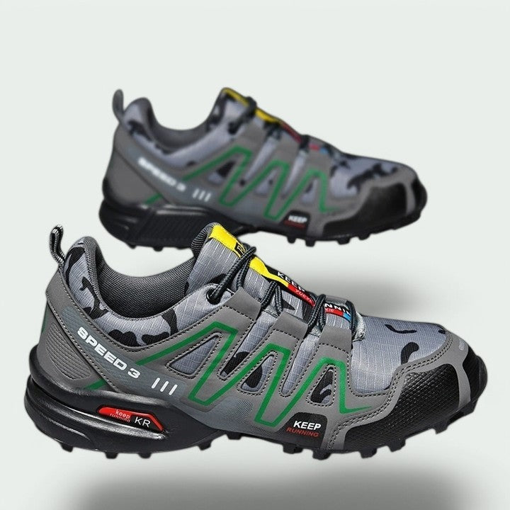 Waterproof hiking shoes with a grip sole - product photo 4