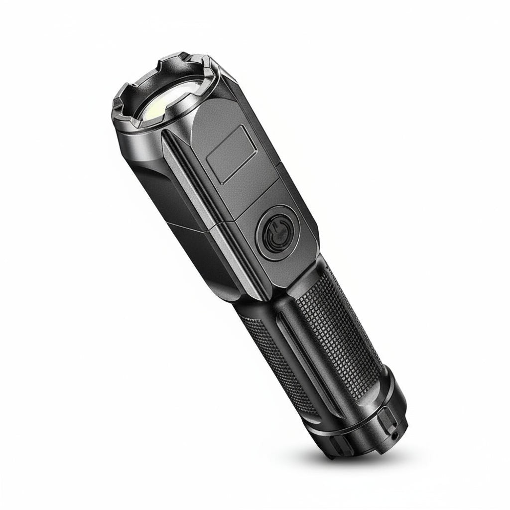 Waterproof long-range LED flashlight - product photo 4