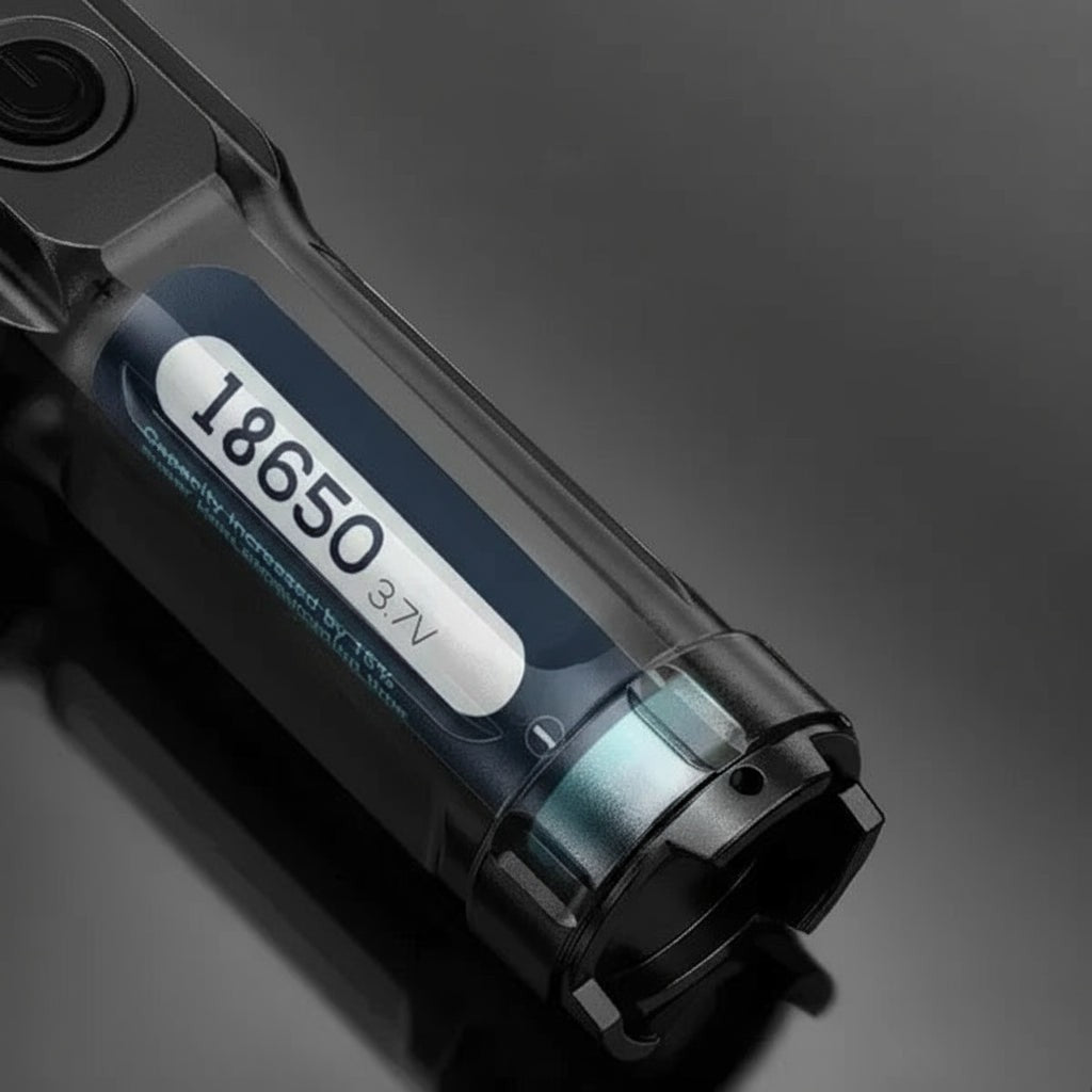 Waterproof long-range LED flashlight - product photo 7