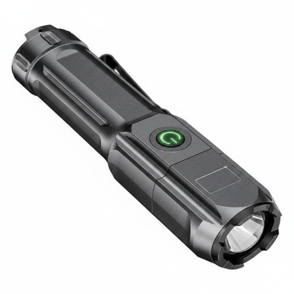 Waterproof long-range LED flashlight - product photo 9