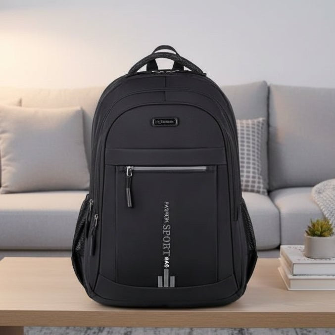 Waterproof Oxford backpack in an urban shape - product photo 1