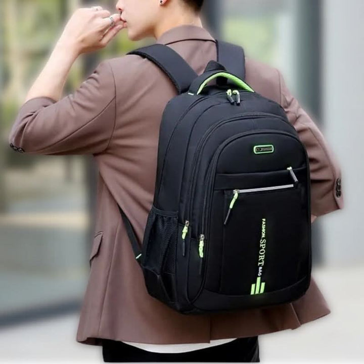 Waterproof Oxford backpack in an urban shape - product photo 2
