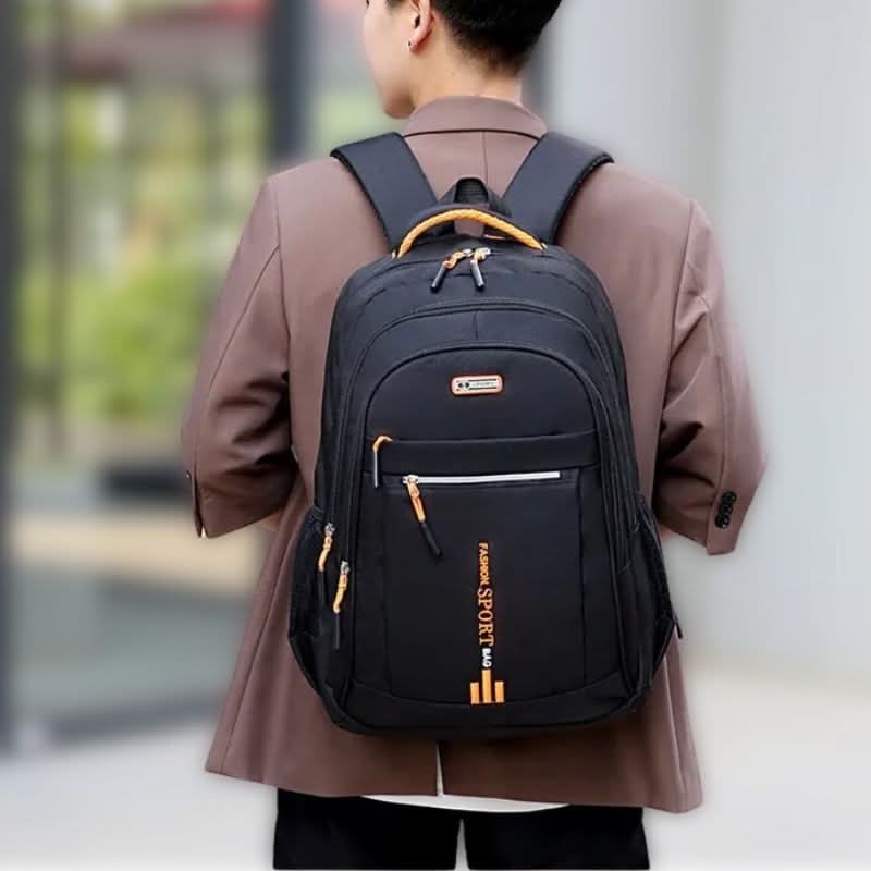 Waterproof Oxford backpack in an urban shape - product photo 3
