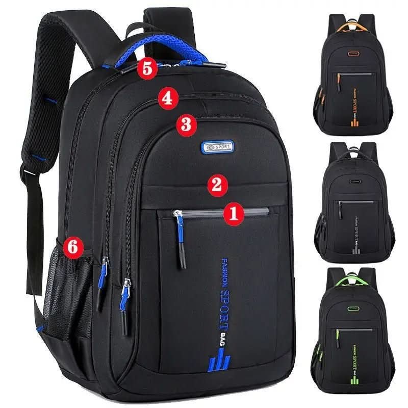Waterproof Oxford backpack in an urban shape - product photo 7