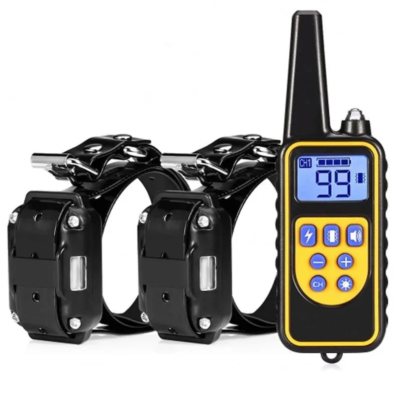 Waterproof remote dog training collar - product photo 2